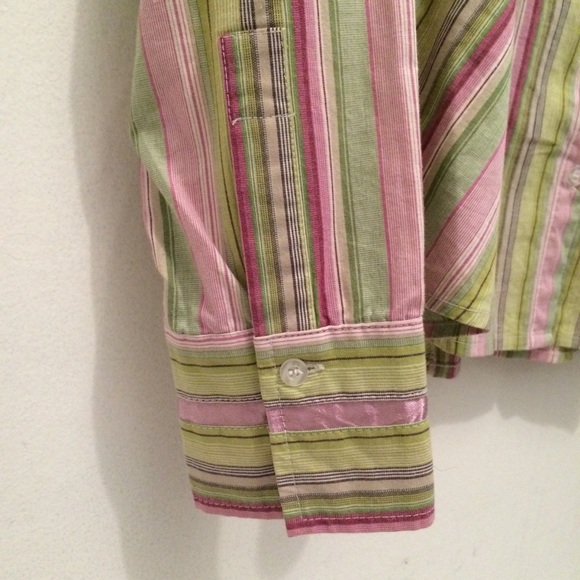 B. Moss Button Front Shirt - Picture 3 of 4
